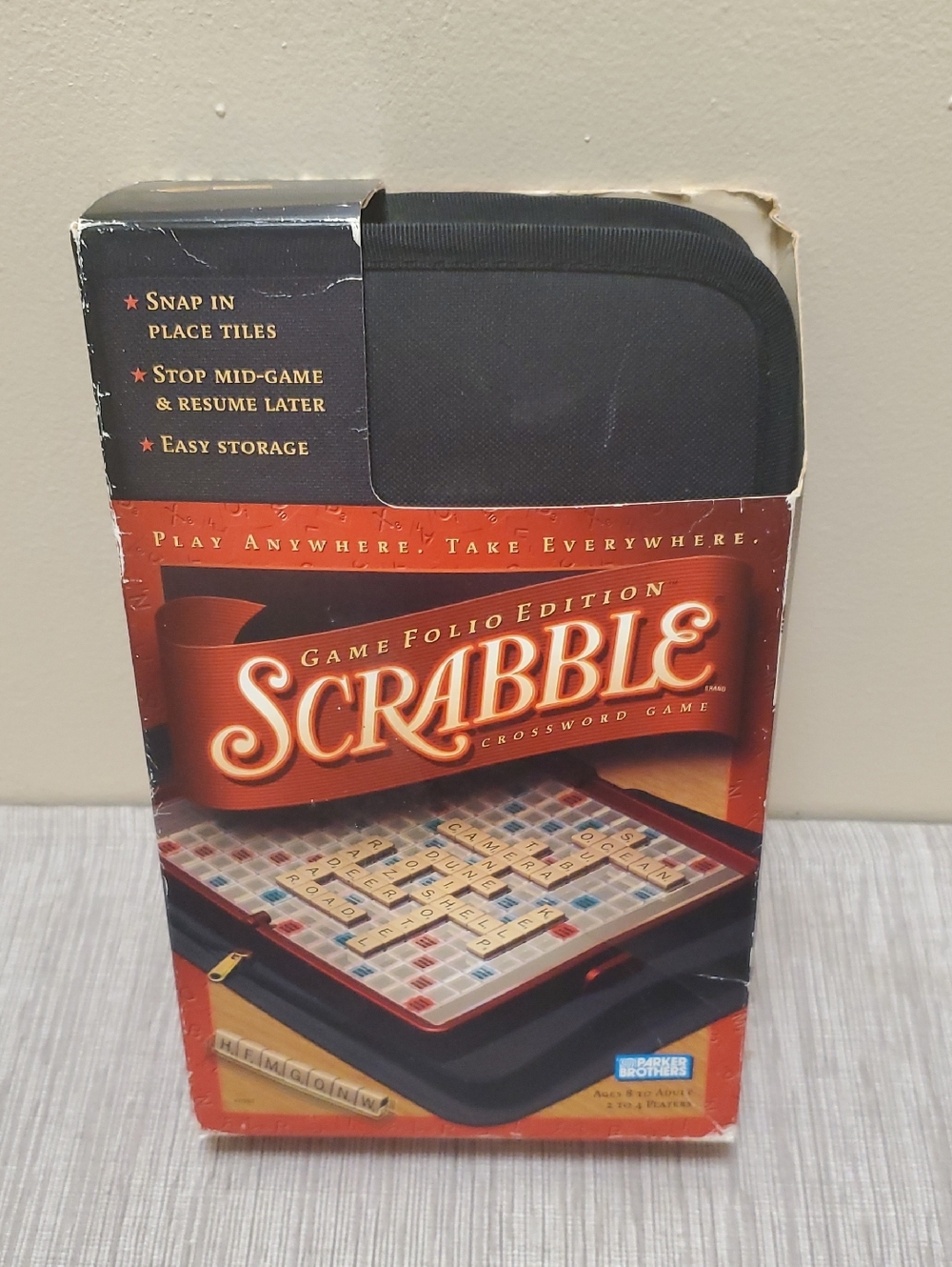 Scrabble Game Folio Edition - Brand New